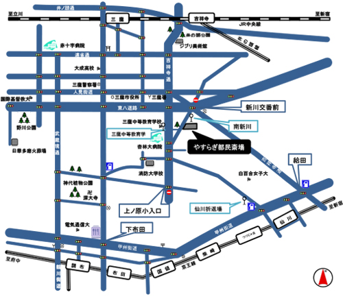 交通案内マップ